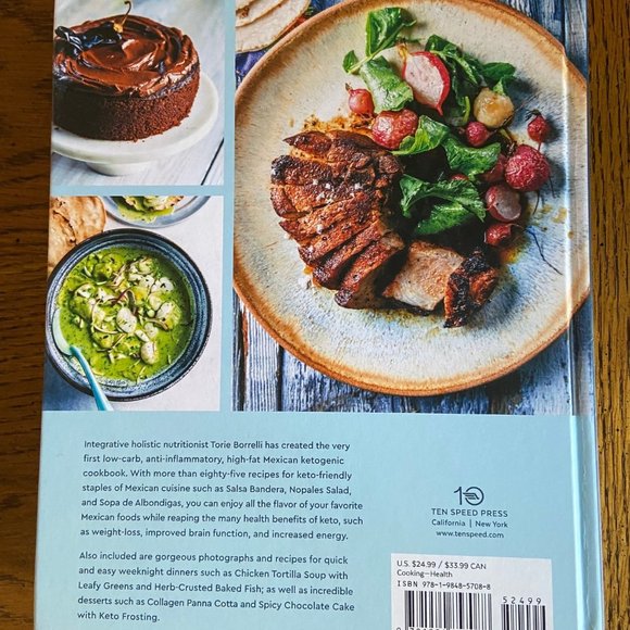 The Mexican Keto Cookbook - Picture 2 of 2